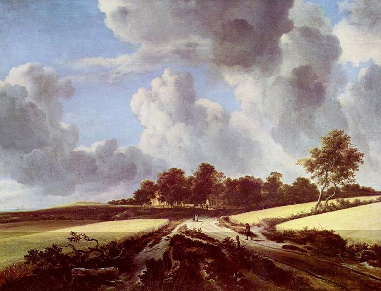 Jacob Isaacksz. van Ruisdael Weizenfelder China oil painting art